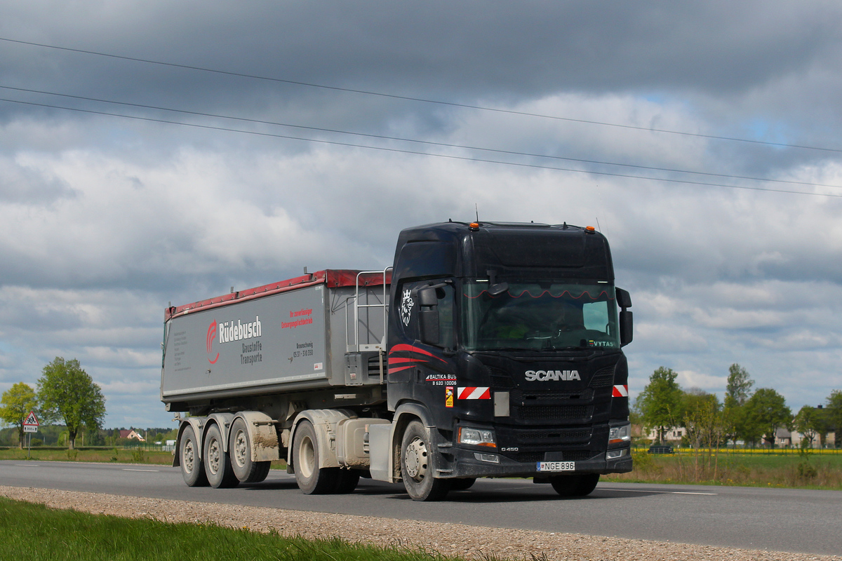 Литва, № NGE 896 — Scania ('2016) G450