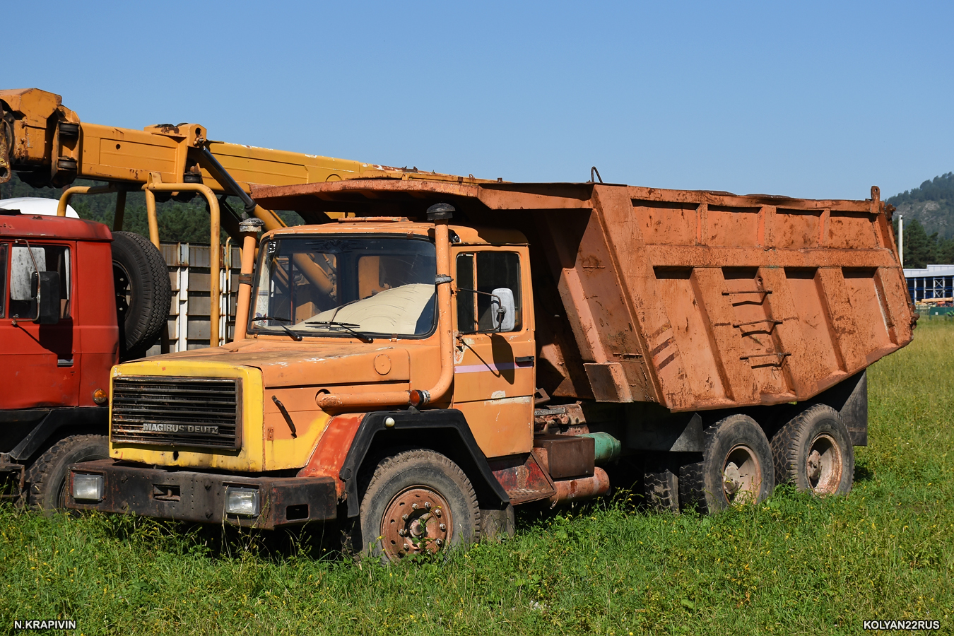 Алтай, № (04) Б/Н 0016 — Magirus-Deutz (общая модель); Алтай — Автомобили без номеров