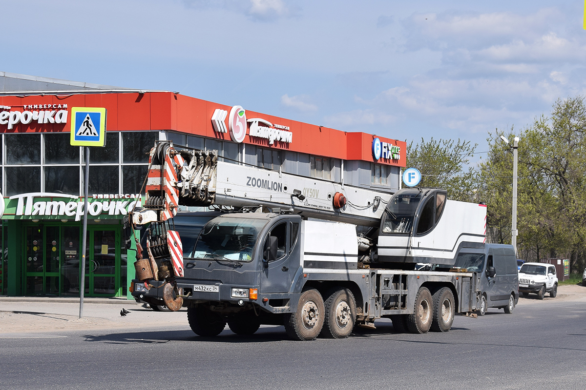 Волгоградская область, № М 432 КС 34 — Zoomlion ZLJ5419JQZ50V