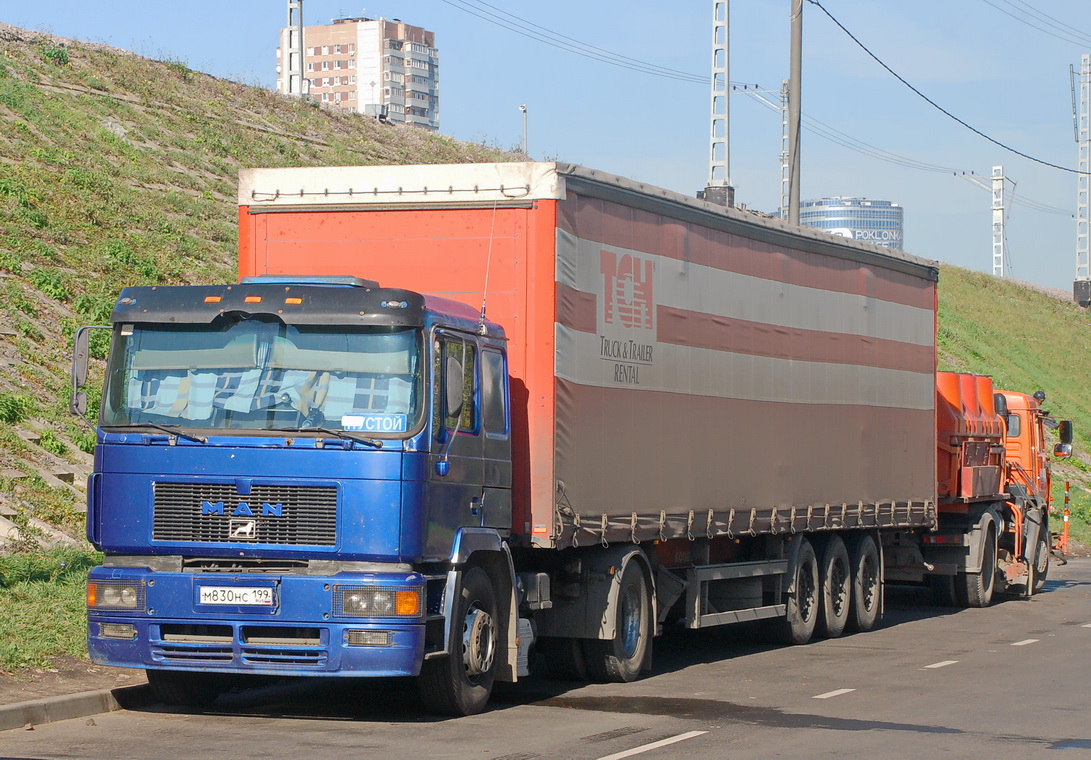 Москва, № М 830 НС 199 — MAN F2000 19.414