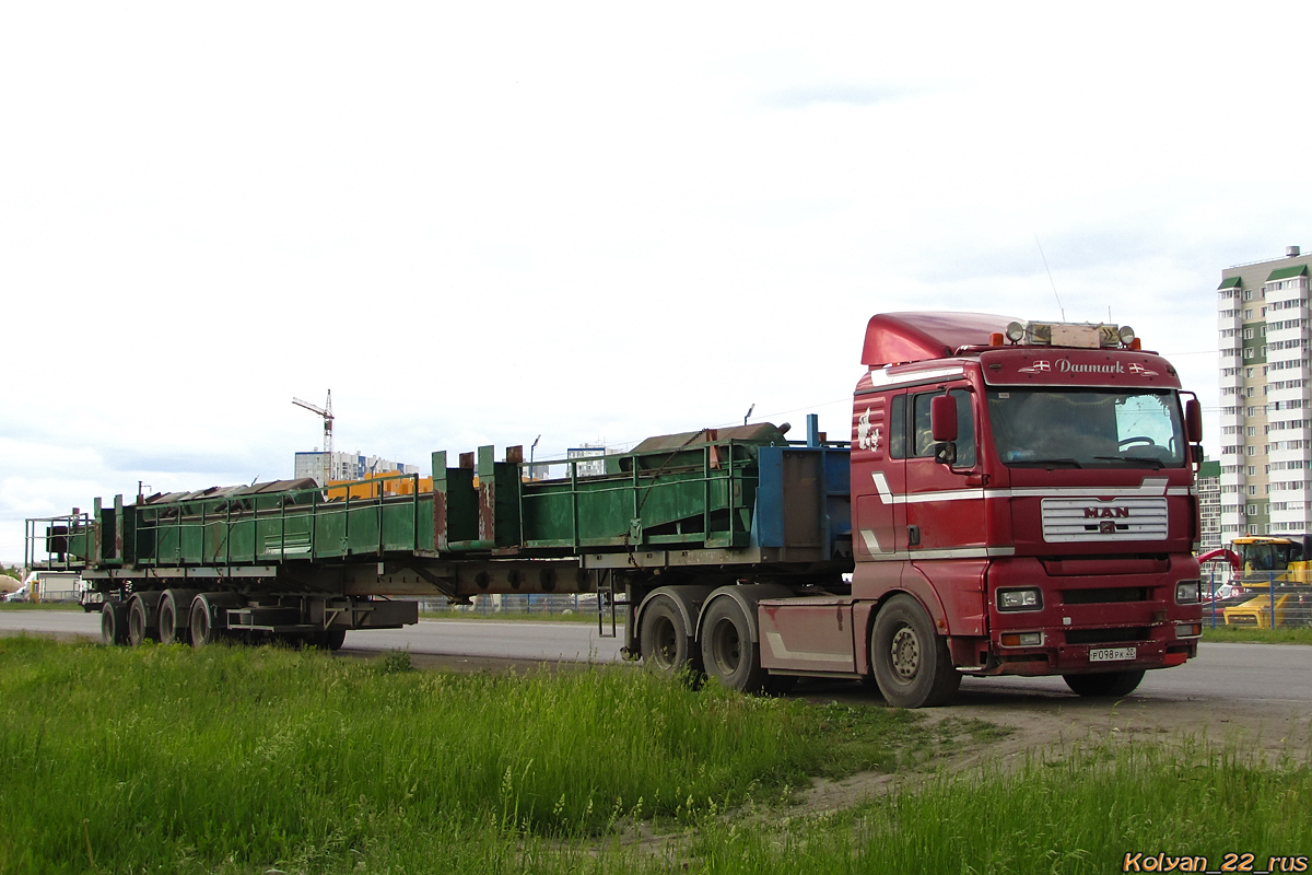 Алтайский край, № Р 098 РК 22 — MAN TGA 26.480