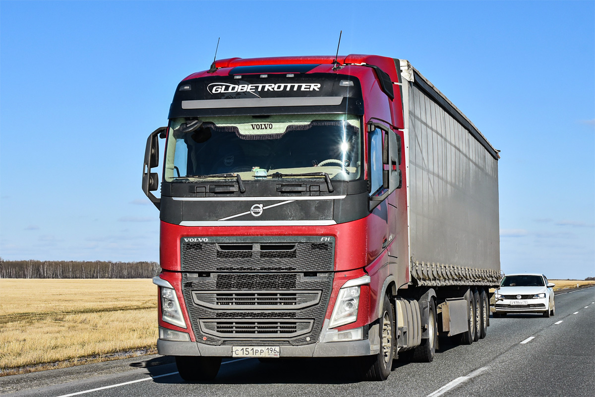 Свердловская область, № С 151 РР 196 — Volvo ('2012) FH.420