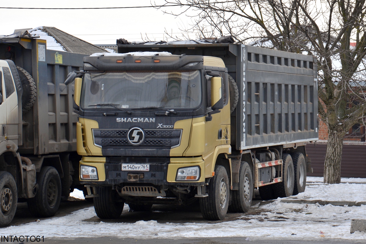 Ростовская область, № М 140 НУ 761 — Shaanxi Shacman X3000 SX3318