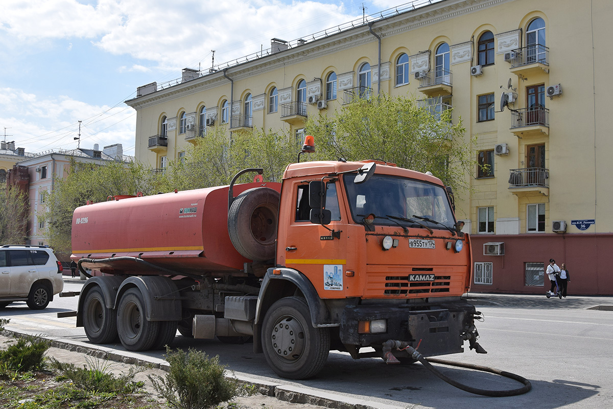 Волгоградская область, № В 955 ТУ 134 — КамАЗ-65115-62