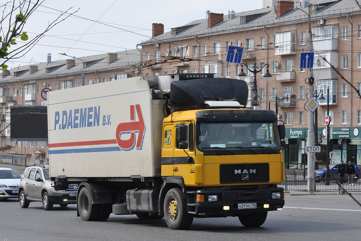 Омская область, № А 291 МУ 155 — MAN F90 19.372