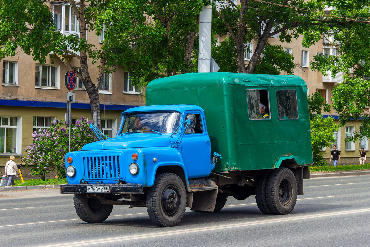 Омская область, № Е 760 РК 55 — ГАЗ-52-01 (ГАЗ-52А)