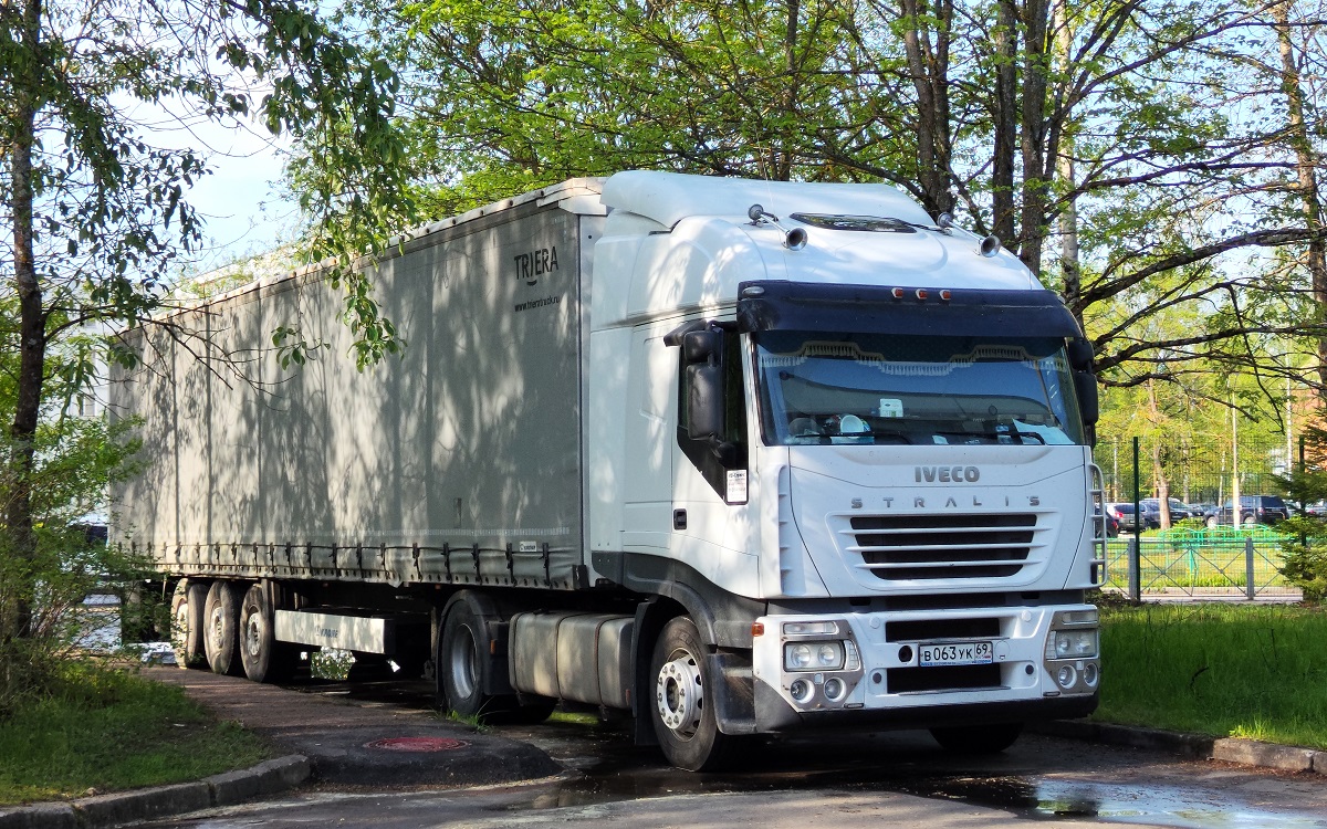 Тверская область, № В 063 УК 69 — IVECO Stralis ('2002) 430