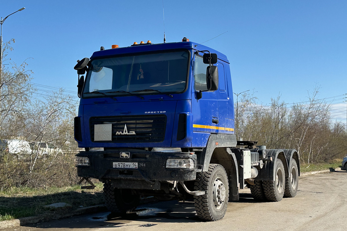 Саха (Якутия), № В 978 МУ 14 — МАЗ-6432
