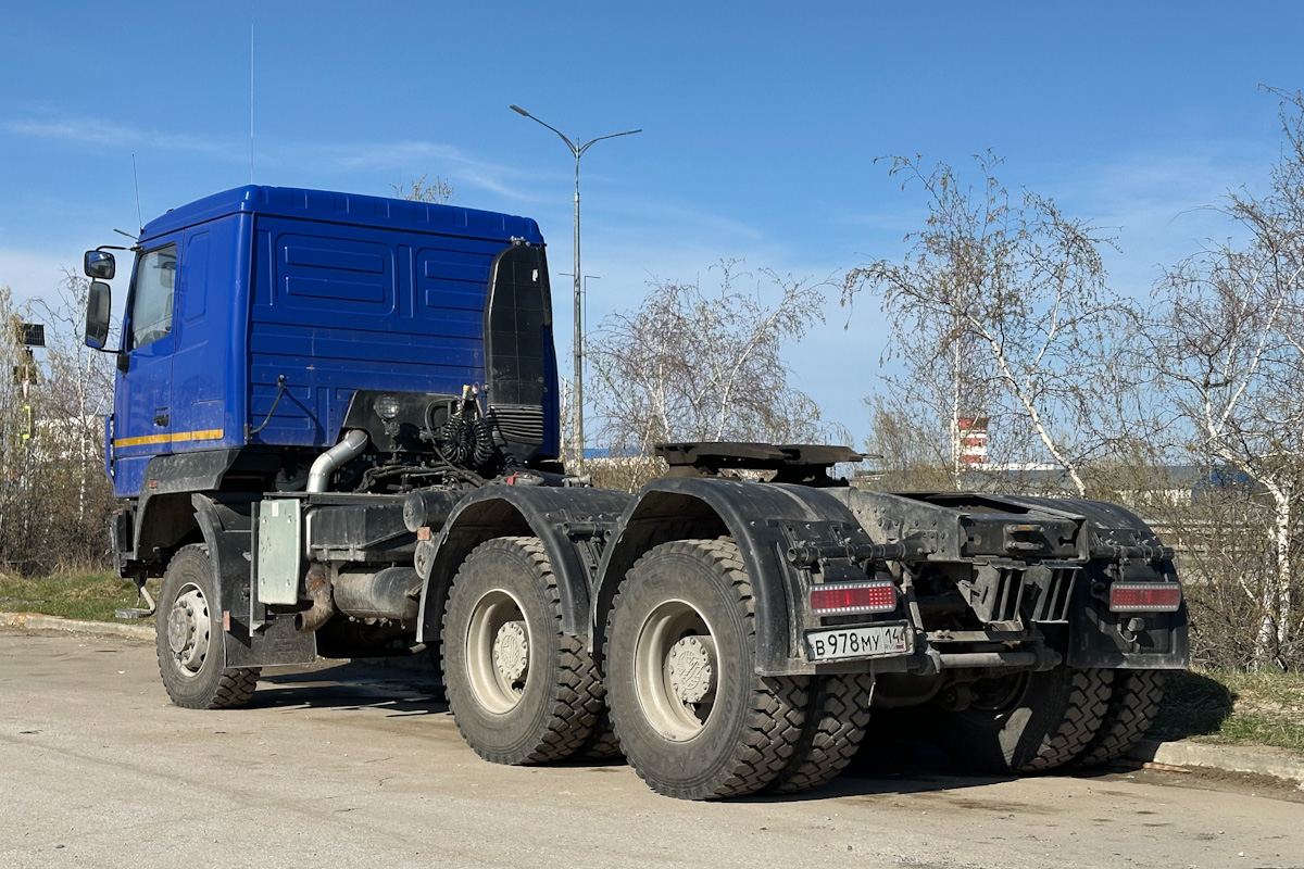 Саха (Якутия), № В 978 МУ 14 — МАЗ-6432