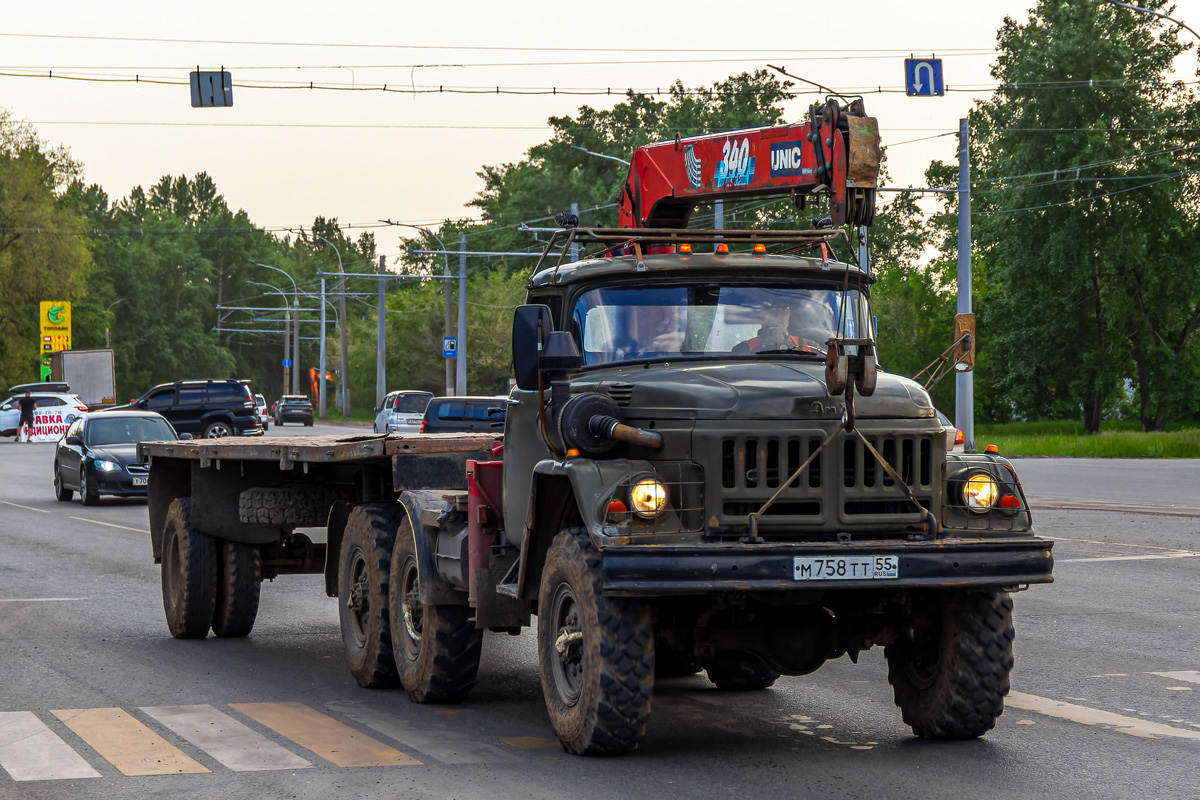 Омская область, № М 758 ТТ 55 — ЗИЛ-131НА