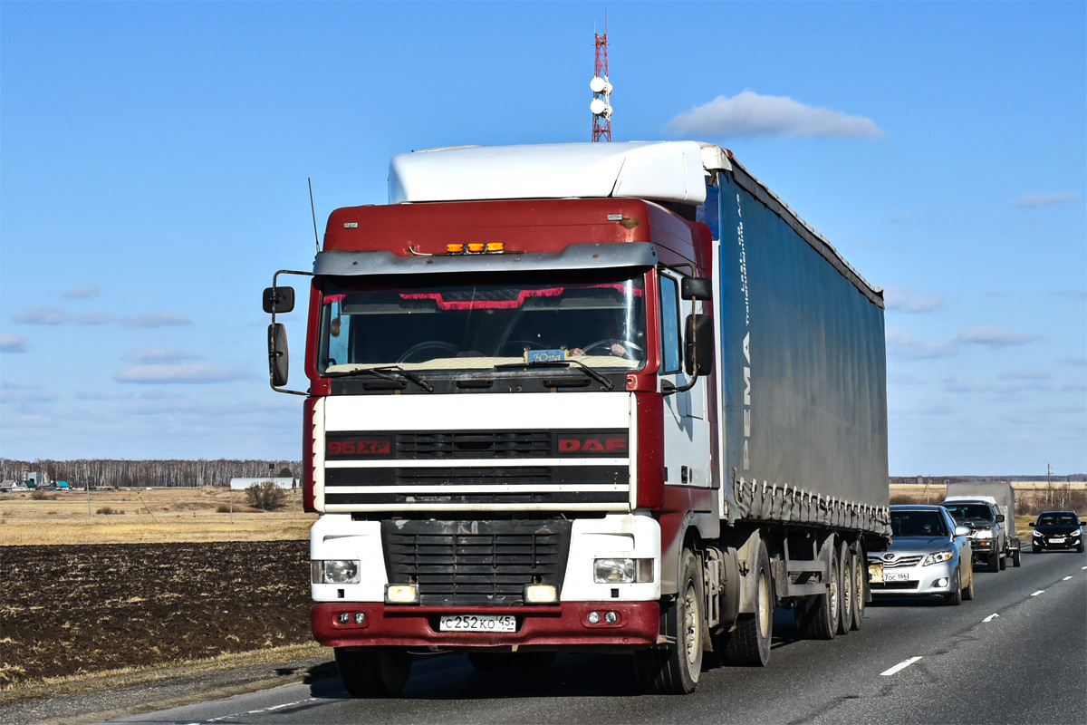 Курганская область, № С 252 КО 45 — DAF 95XF FT