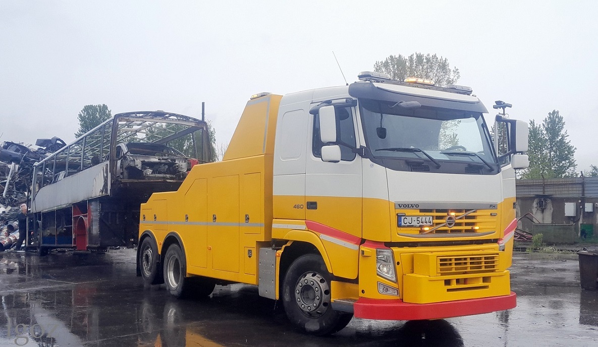 Латвия, № CJ-5444 — Volvo ('2008) FH.460