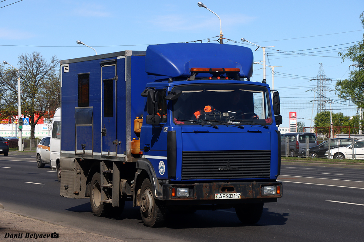 Минск, № 593 — МАЗ-4570 (общая модель)