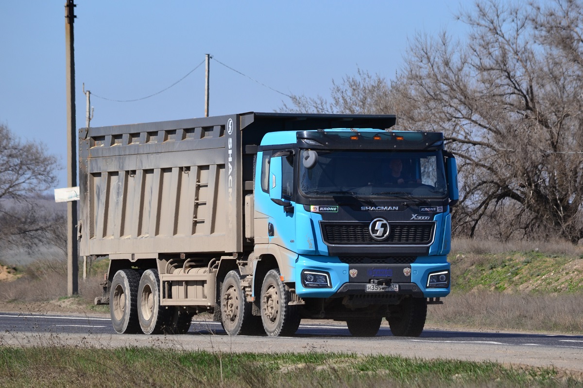 Волгоградская область, № Н 359 АР 134 — Shaanxi Shacman X3000 (общая модель)