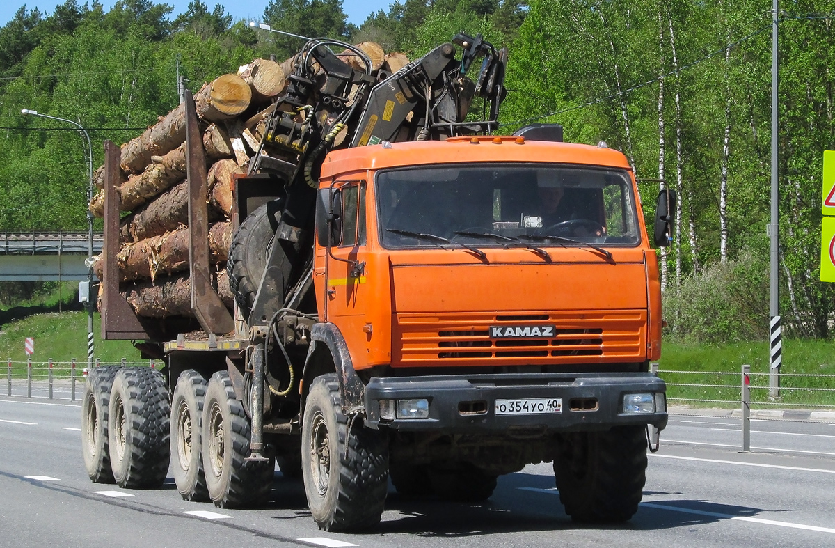 Калужская область, № О 354 УО 40 — КамАЗ-43118-10 [43118K]