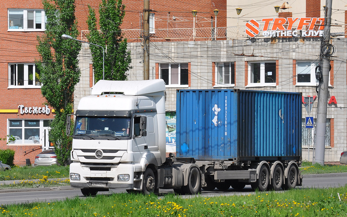 Омская область, № Х 397 УО 55 — Mercedes-Benz Axor 1840