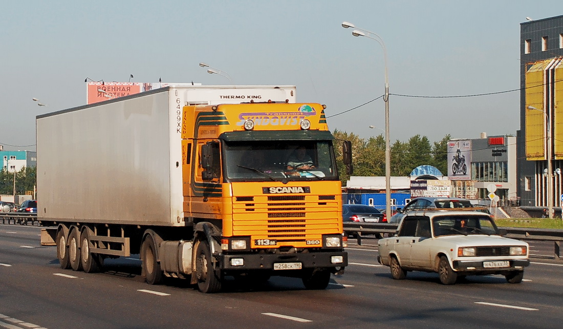 Московская область, № Н 258 СК 190 — Scania (II) R113M