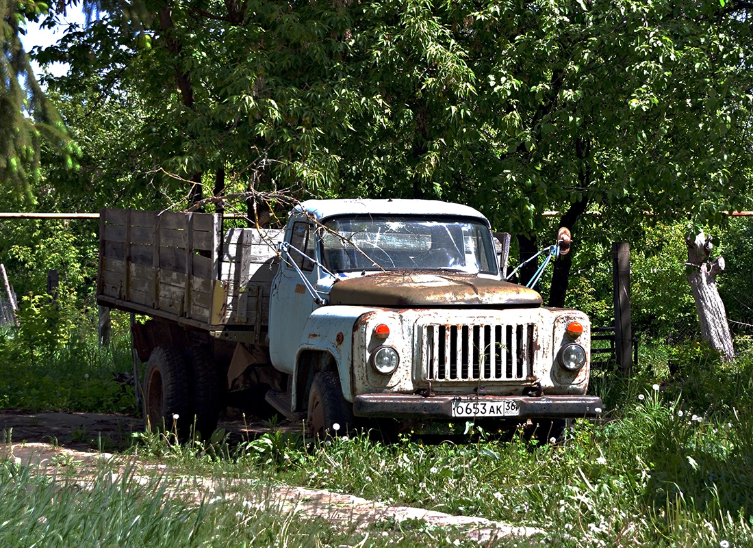 Воронежская область, № О 653 АК 36 — ГАЗ-53-12