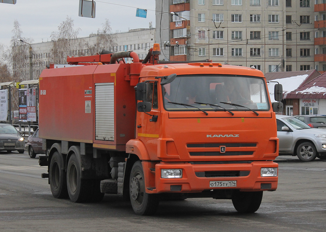 Челябинская область, № О 175 ТУ 174 — КамАЗ-65115 (общая модель)