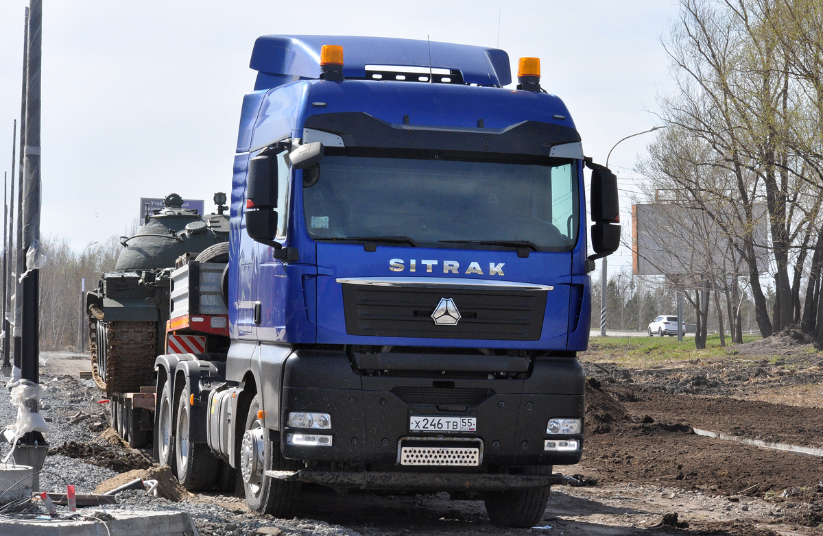 Омская область, № Х 246 ТВ 55 — Sitrak C7H ZZ4256
