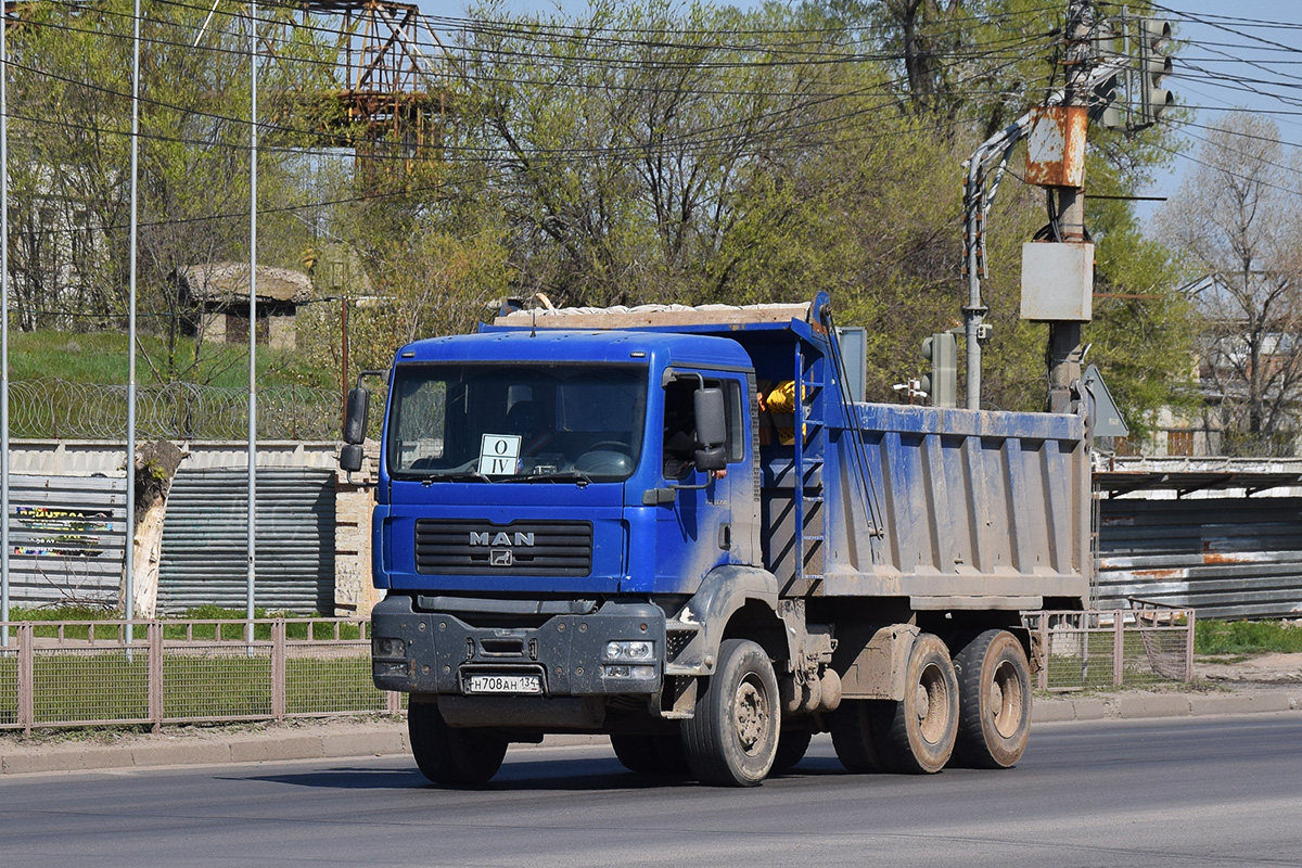 Волгоградская область, № Н 708 АН 134 — MAN TGA 33.350