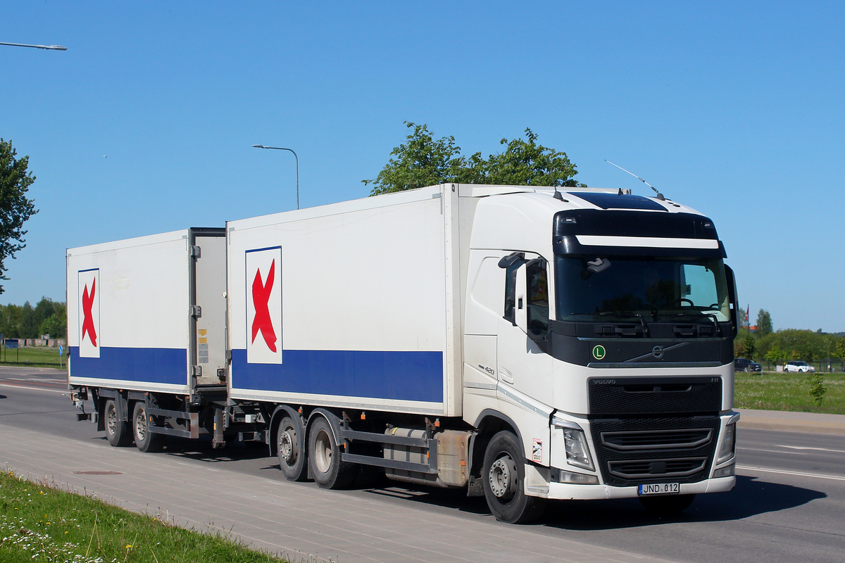 Литва, № JND 012 — Volvo ('2012) FH.420