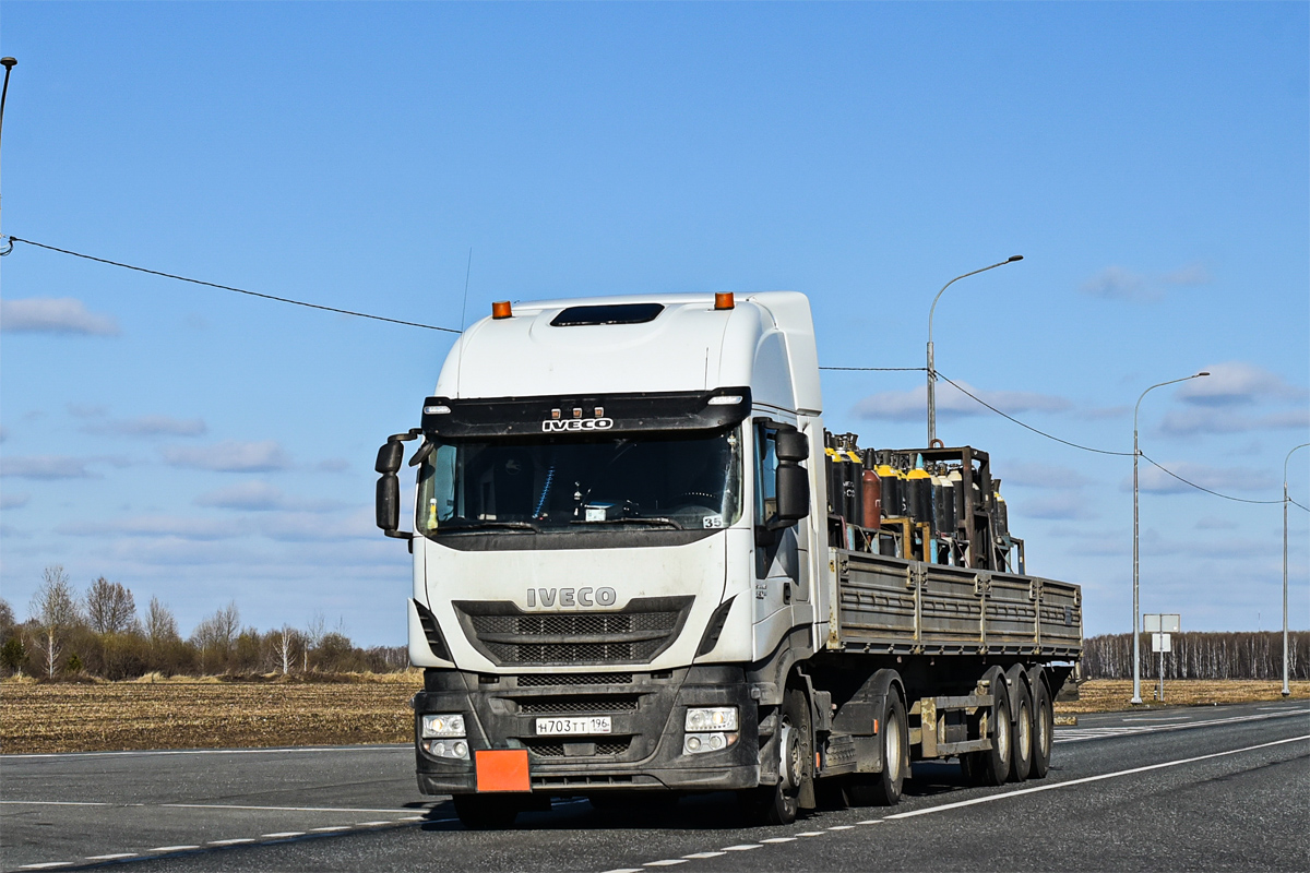 Свердловская область, № Н 703 ТТ 196 — IVECO Stralis ('2012)
