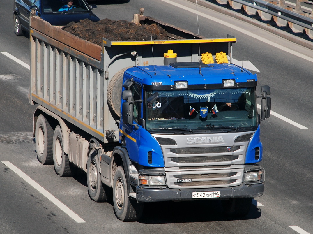 Московская область, № С 542 ХМ 190 — Scania ('2011) P360