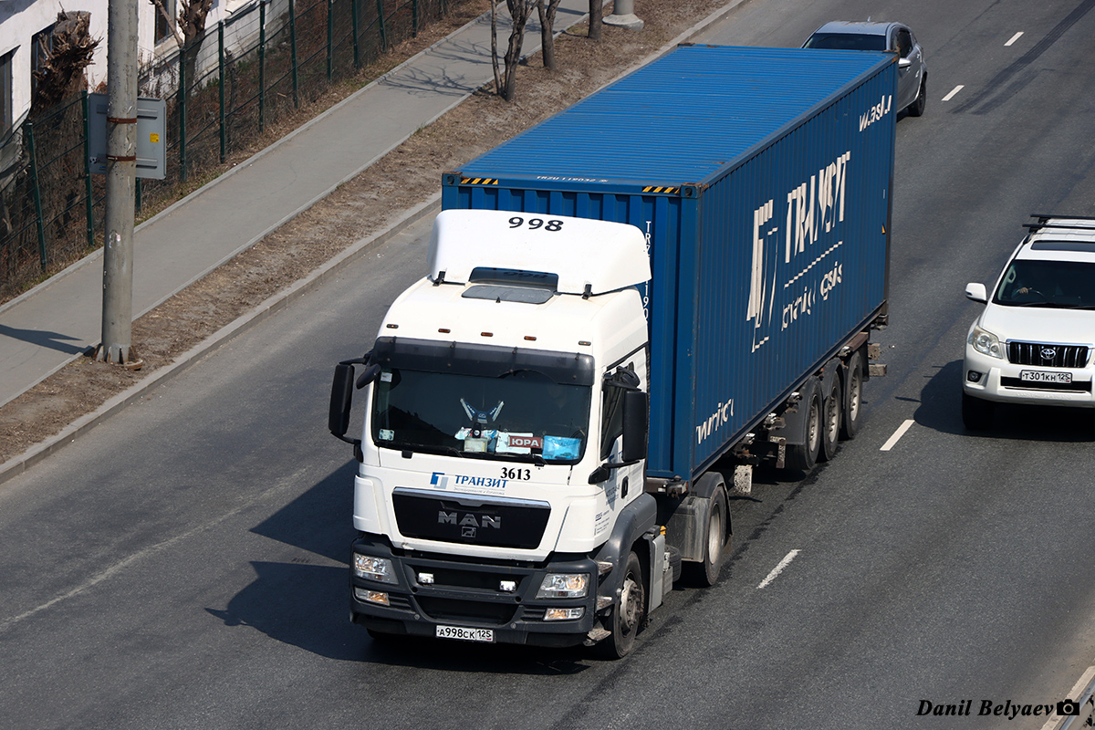 Приморский край, № А 998 СК 125 — MAN TGS 18.400