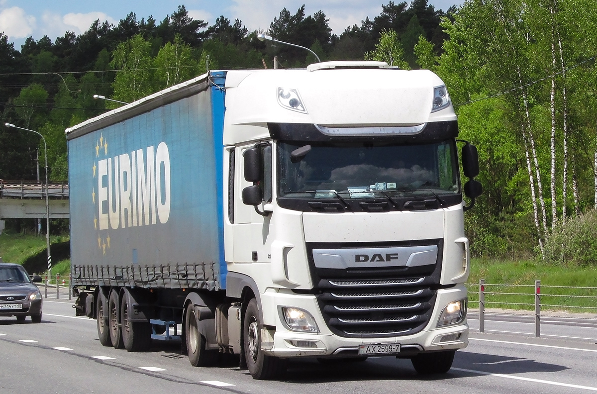 Минск, № АХ 2699-7 — DAF XF Euro6 FT