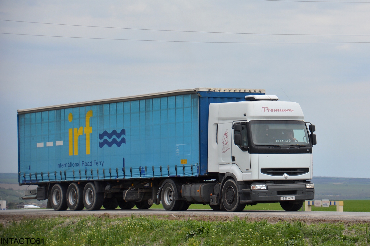 Ростовская область, № У 626 АН 761 — Renault Premium ('1996)