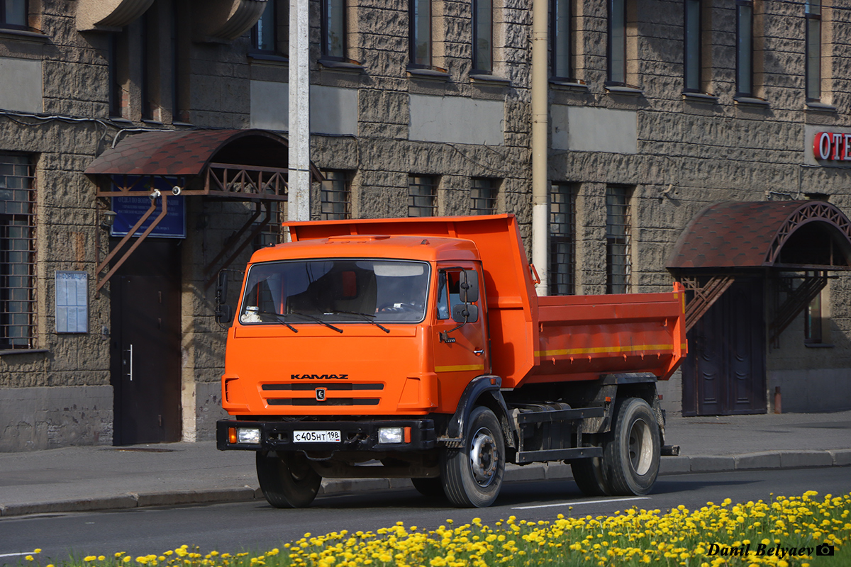 Санкт-Петербург, № С 405 НТ 198 — КамАЗ-43255-A3(96)