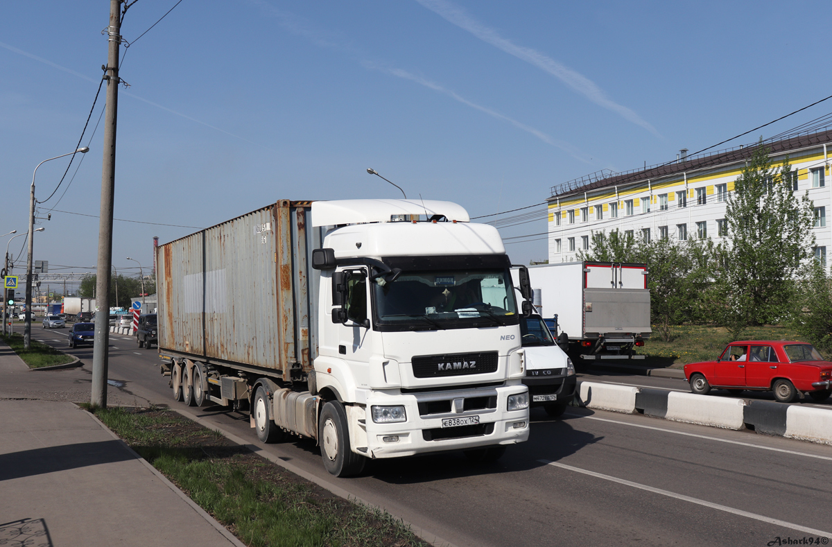 Красноярский край, № Е 838 ОХ 124 — КамАЗ-5490-T5(68)