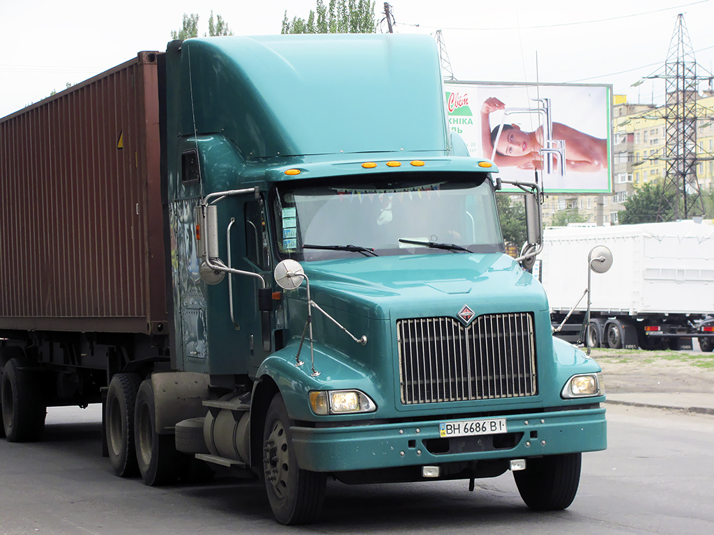 Одесская область, № BH 6686 BI — International 9200