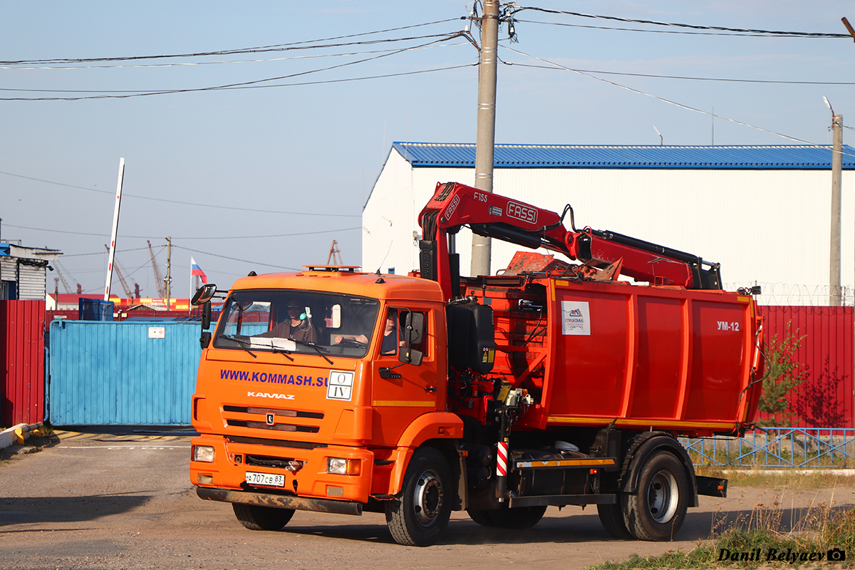 Ненецкий автономный округ, № А 707 СВ 83 — КамАЗ-43253-R4(28)