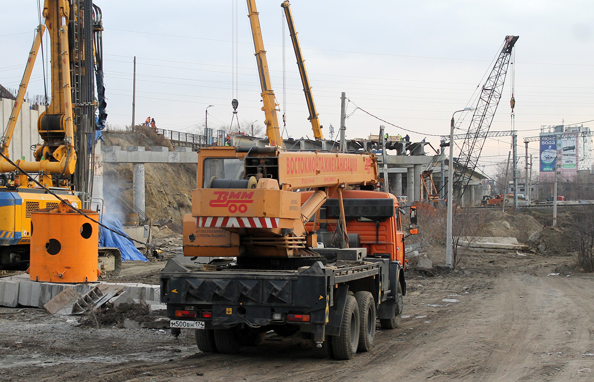 Челябинская область, № М 500 ВН 174 — БАЗ-8029