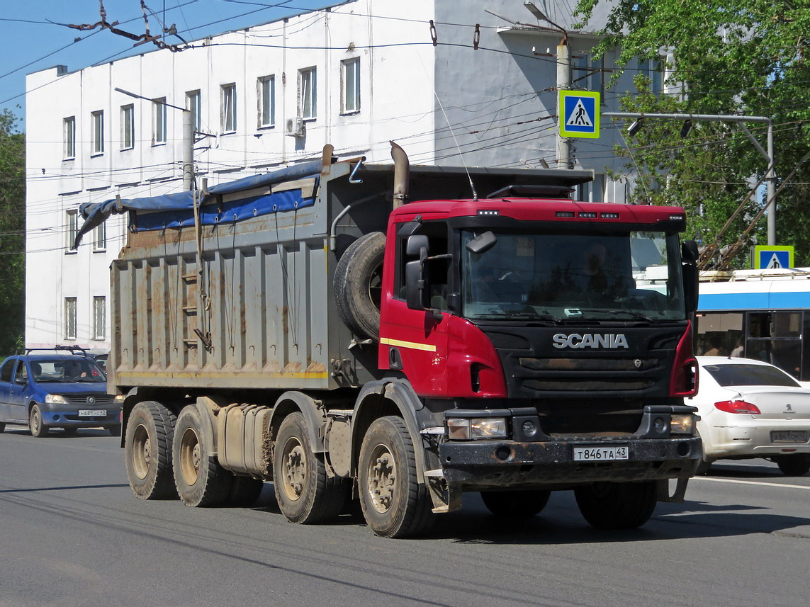 Кировская область, № Т 846 ТА 43 — Scania ('2011) P440