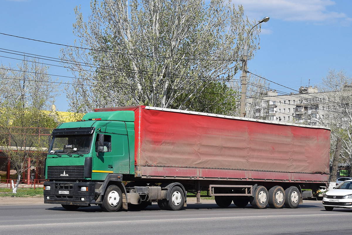 Волгоградская область, № Н 483 ЕЕ 134 — МАЗ-544069