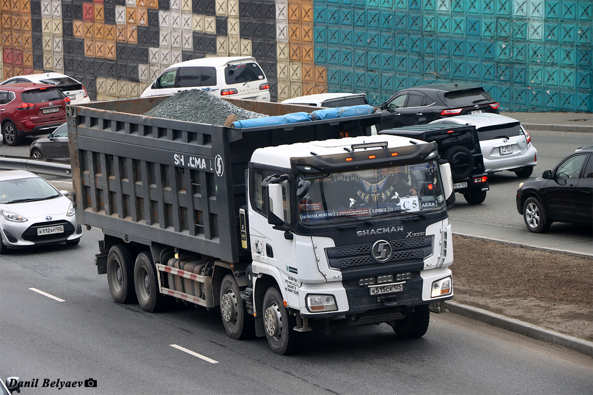 Приморский край, № К 515 СК 125 — Shaanxi Shacman X3000 SX3318
