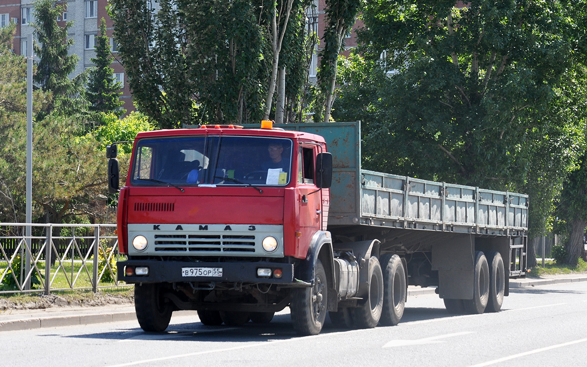 Омская область, № В 975 ОР 55 — КамАЗ-5410