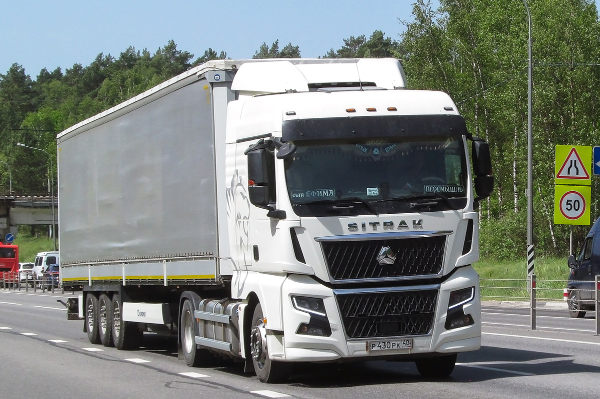 Калужская область, № Р 430 РК 40 — Sitrak C7H ZZ4186 MAX