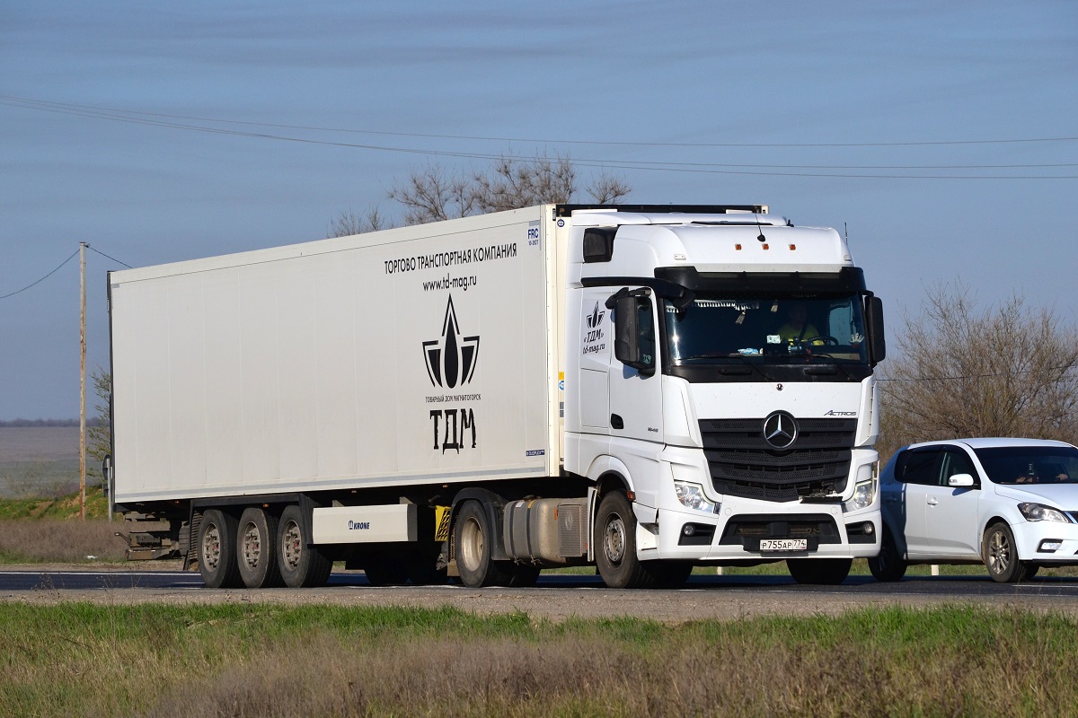 Челябинская область, № Р 755 АР 774 — Mercedes-Benz Actros '18 1845 [Z9M]