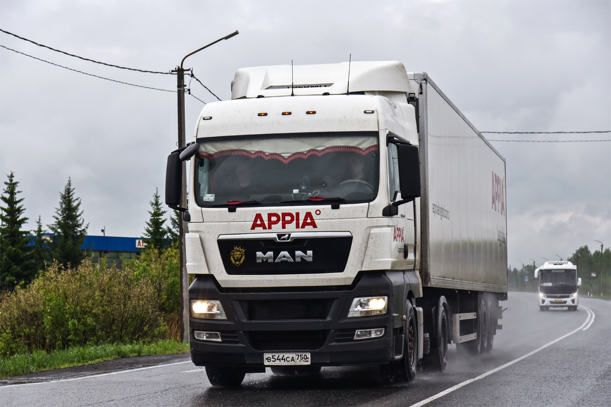 Москва, № В 544 СА 750 — MAN TGX ('2007) 18.400