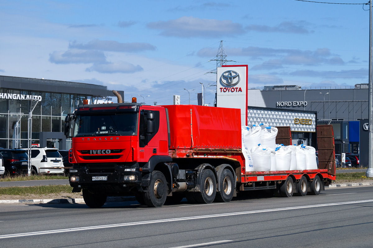 Архангельская область, № Н 080 КЕ 29 — IVECO Trakker ('2007)