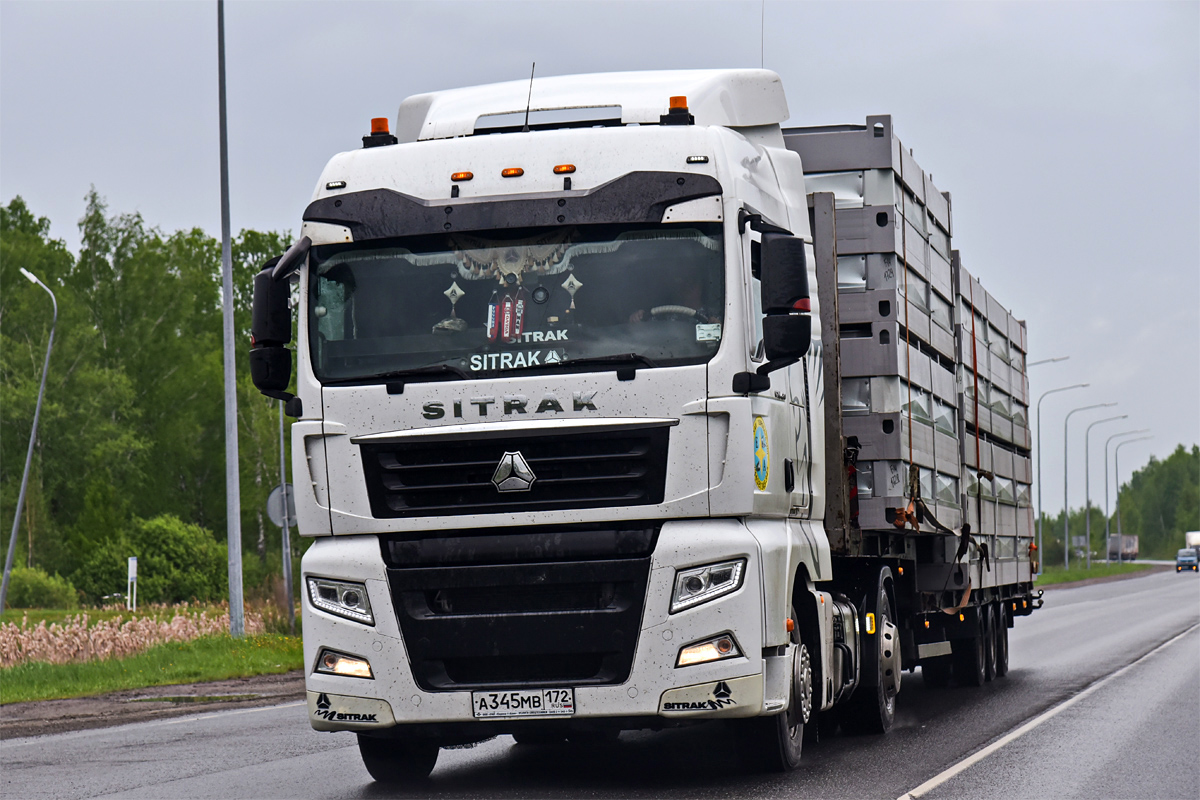 Тюменская область, № А 345 МВ 172 — Sitrak C7H ZZ4186