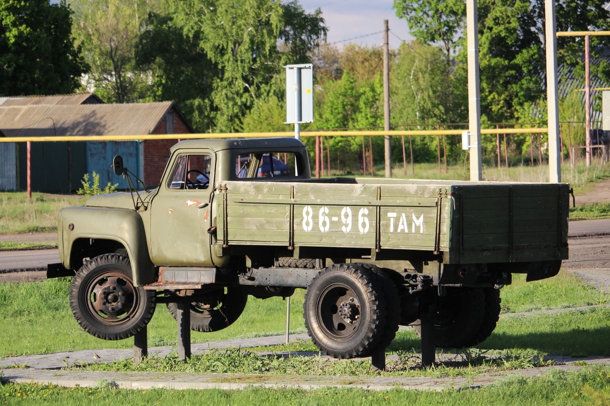 Тамбовская область, № 8696 ТАМ — ГАЗ-52-04; Техника на постаментах, памятники (Тамбовская область)