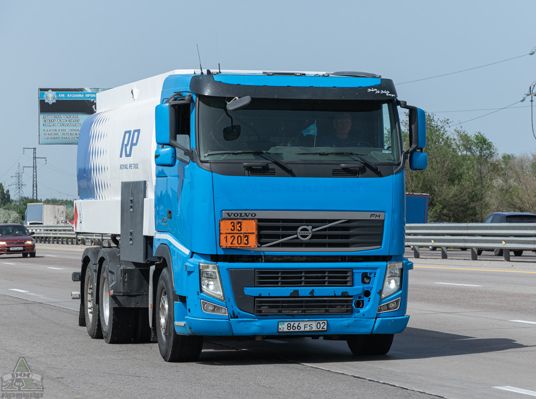 Алматы, № 866 FS 02 — Volvo ('2008) FH.460