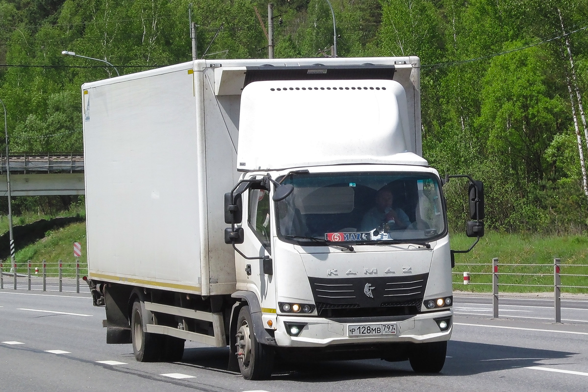 Москва, № Р 128 МВ 797 — КамАЗ-43082-H5 "Компас 12"