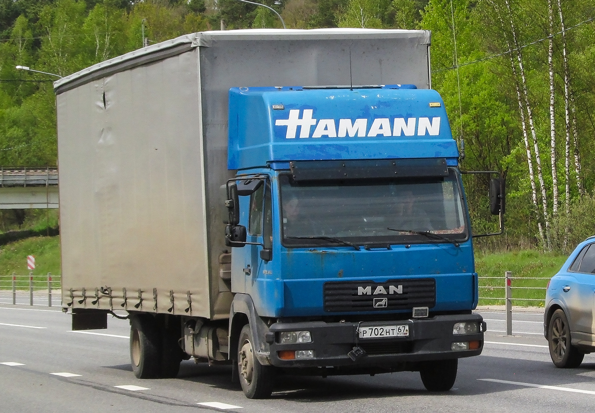 Смоленская область, № Р 702 НТ 67 — MAN LE (общая модель)