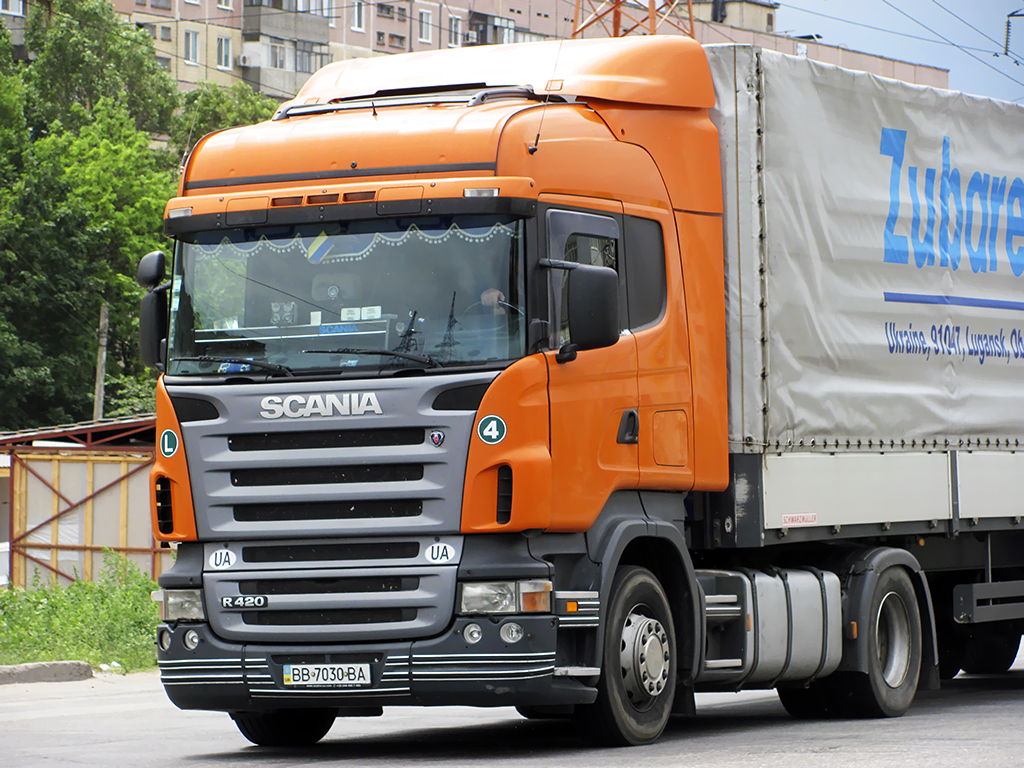 Луганская область, № ВВ 7030 ВА — Scania ('2004) R420